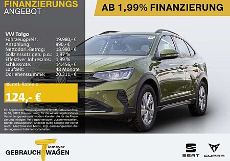 VW Taigo Volkswagen 1.0 TSI LIFE NAVI LED SITZH PDC+