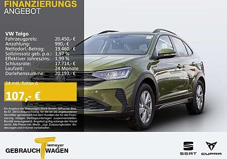 VW Taigo Volkswagen 1.0 TSI LIFE NAVI LED SITZH PDC+