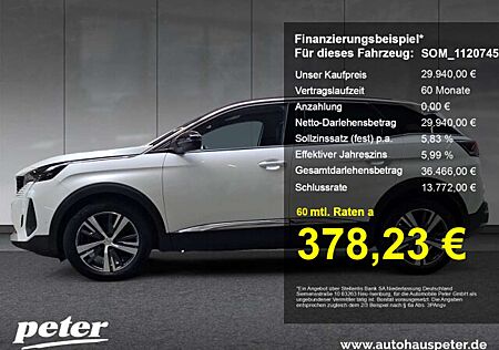 Peugeot 3008 Allure Pack 130 BHDi +SHZ+Kamera+EPH+LED+