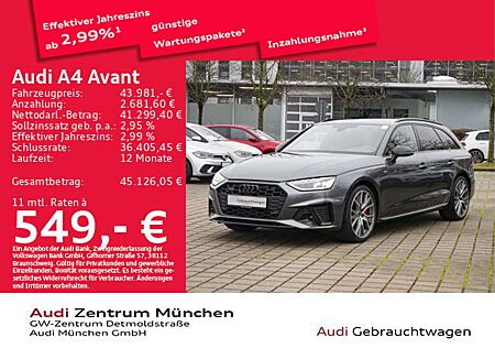 Audi A4 45 TFSI qu. S tronic S line Pano/ACC/St