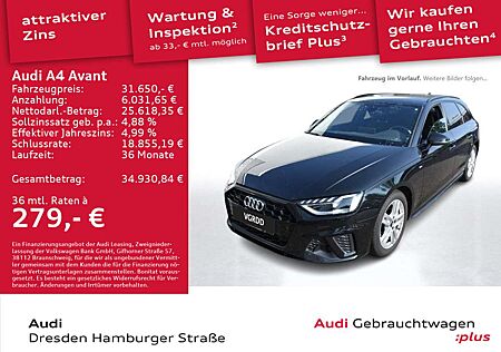 Audi A4 40 TDI S line qua. Matrix Navi S tronic