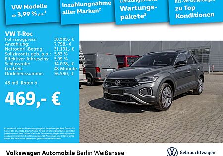 VW T-Roc Volkswagen 2.0 TDI Goal AHK*PDC*RFK*LED*IQ.DRIVE