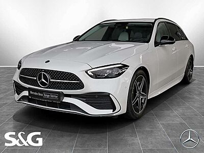 Mercedes-Benz C 180 T AMG NIGHT+TOTWINKEL+LED+KAMERA+18 ZOLL