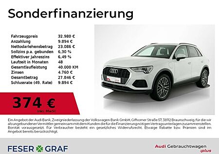 Audi Q3 45 TFSI e S Line Int Pano,LED,Navi,Leder,Kamera