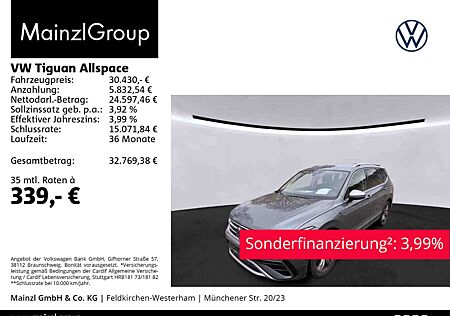 VW Tiguan Allspace Volkswagen 2.0 TDI DSG 4M AHK Matrix HUD