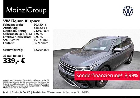 VW Tiguan Allspace Volkswagen 2.0 TDI DSG 4M AHK Matrix HUD