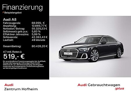 Audi A8 60 TFSIe*EUPE 145.120*Air*B&O*HUD*Pano*HD Mat