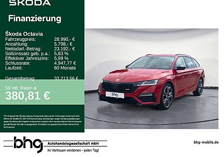Skoda Octavia Combi 2.0 TDI DSG RS