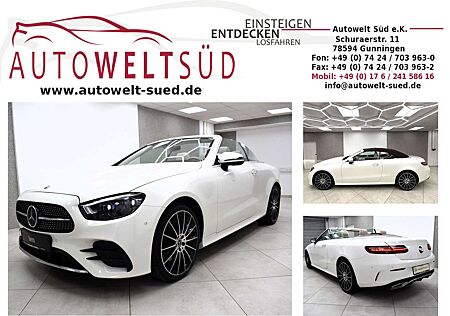 Mercedes-Benz E 220 d 4M Cabrio AMG Sport Designo DTR BEAM 360° AugR M