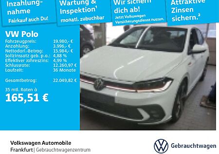 VW Polo Volkswagen 2.0 TSI DSG GTI FrontAssist IQ.Light DAB+