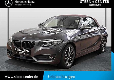 BMW 218 d Cabrio Sport Line+AHK+LED+DRIVING ASSIST++