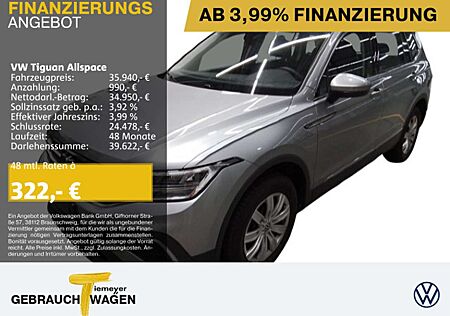 VW Tiguan Allspace Volkswagen 1.5 TSI DSG LIFE 7-SITZE NAVI AH