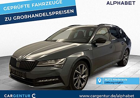 Skoda Superb Combi 2.0 TDI Sportline 4x4 AHK Virtual StHz