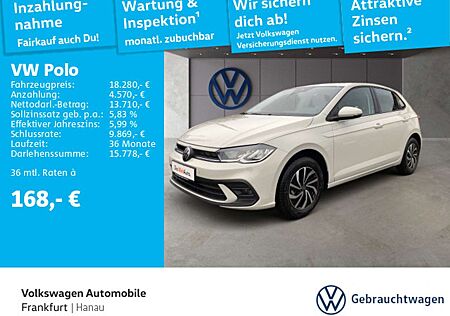 VW Polo Volkswagen 1.0 TSI Life 15"Alu Rückfahrkamera "Lane As