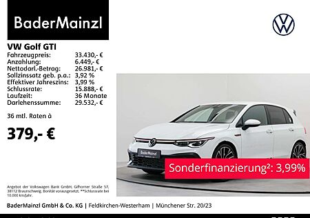 VW Golf GTI Volkswagen Clubsport 2.0 TSI DSG Matrix H&K ACC