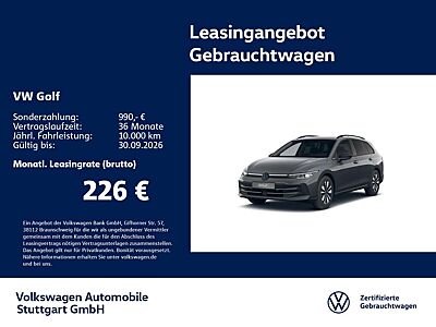 Volkswagen Golf Variant Golf 8 Variant Goal 1.5 TSI DSG Navi AHK Kamera