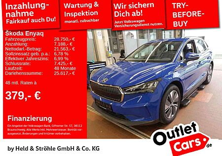 Skoda Enyaq iV 60 Loft AHK NAV LED KAM PDC SHZ APP DAB