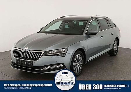 Skoda Superb Combi 2.0 TDI DSG Style, Leder, Matrix, 1. Hand, N