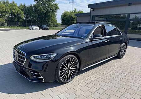 Mercedes-Benz S 400 S400d 4M Lang AMG -HUD-Pano-FondEnt-BelüSitz-21Z
