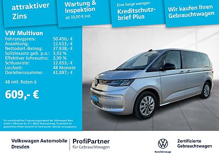 VW T7 Multivan Volkswagen Life LED NAV AHZV KAMERA TISCH LEDER