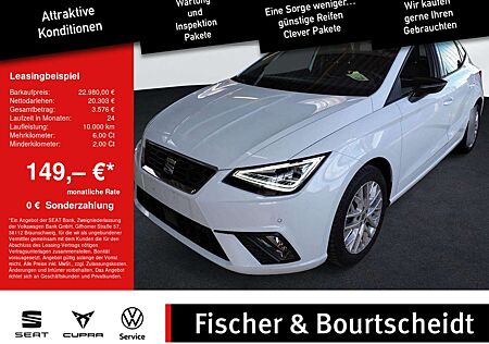 Seat Ibiza 1.0 TSI FR NAV KAM PDC LED SHZ ALU
