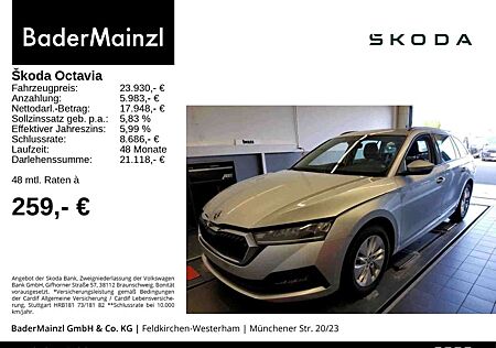 Skoda Octavia Combi 1.0 TSI Ambition Navi 2xPDC LED