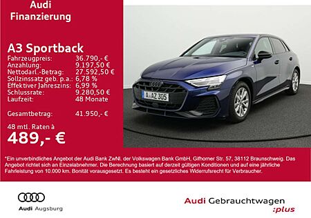 Audi A3 35 TFSI S tr. 2x S line*Optik*18"