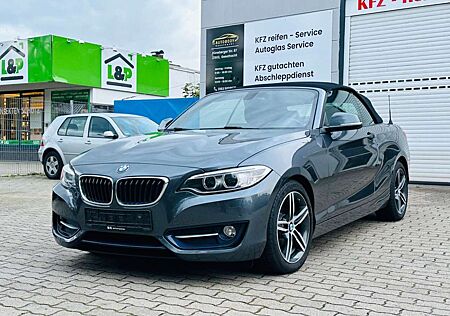 BMW 218 Baureihe 2 Cabrio d Sport Line,TopZustan