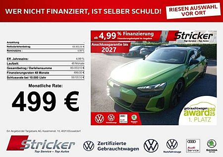 Audi e-tron GT gebraucht kaufen Audi e-tron GT quattro 499,-ohne Anzahlung Pano B&O Allradlenkun
