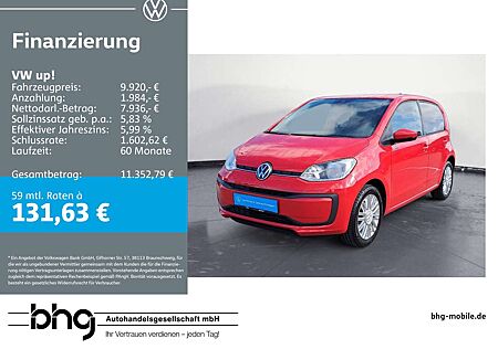 VW Up Volkswagen ! 4-türig Fahrerassistenzpaket GRA Kamera PDC