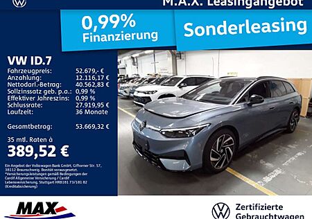 VW ID.7 Volkswagen Tourer PRO MATRIX+AHK+PANO+NAVI+ACC+WP+