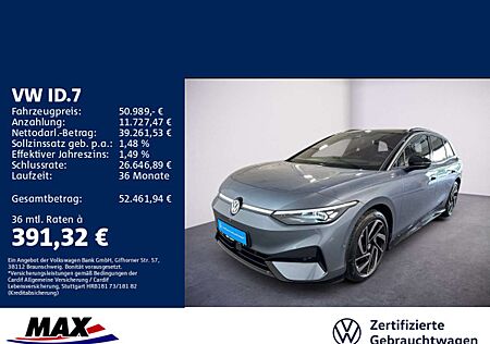 VW ID.7 Volkswagen Tourer PRO MATRIX+AHK+PANO+NAVI+ACC+WP+