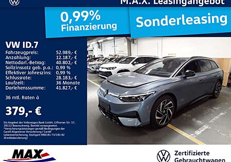 VW ID.7 Volkswagen Tourer PRO MATRIX+AHK+PANO+NAVI+ACC+WP+