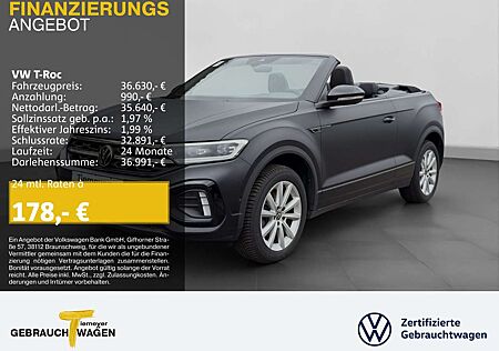 VW T-Roc Volkswagen Cabrio 1.5 TSI DSG R-LINE EDITION BLACK+ S