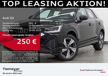 Audi Q2 40 TFSI Q S LINE LEDER NAVI KAMERA ASSIST