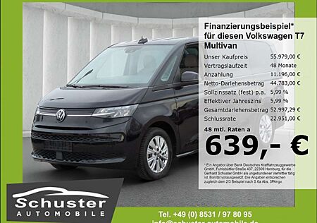 VW T7 Multivan Volkswagen eHybrid lang*AHK ACC R-Kam Navi LED