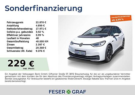 VW ID.3 Volkswagen Pro Business Matrix Navi R-Kamera PDC ACC