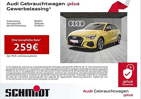 Audi A3 Sportback 45 TFSI e S line LM18 LED AHK Leder A...