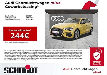 Audi A3 Sportback 45 TFSI e S line LM18 LED AHK Leder A...