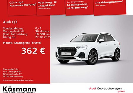 Audi Q3 S line 40TFSI quattro LED AHK KAM STDHZ NAV