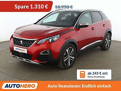 Peugeot 3008 2.0 Blue-HDi GT Aut.*NAV*LED*TEMP*CAM*PDC*SHZ*