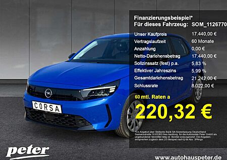 Opel Corsa F 1.2 LED Rückfahrkamera EPH SH (Mietw.)