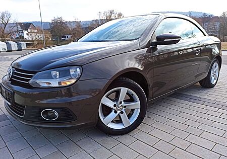 VW Eos Volkswagen 2,0 TDI DSG NAVI PDC SHZG Glasdach Windschott