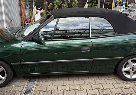 Opel Astra Cabrio 1.6i Bertone Edition Grün Sport Spoiler