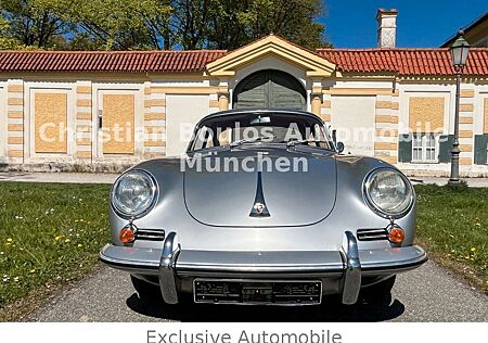Porsche 356 B 1600C Ex Italia Argento/Rosso