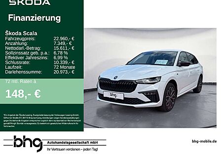 Skoda Scala 1.0 TSI SELECTION DSG AHK ACC SHZ MATRIX