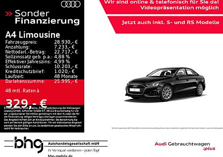 Audi A4 30 TDI S-tronic LED Virtual Navi