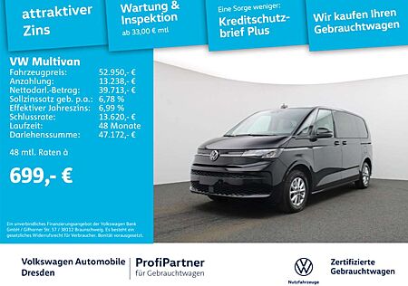 VW T7 Multivan Volkswagen Life TDI ACC AHZV SIDE ASSIST 1,99%