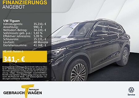 VW Tiguan Volkswagen 1.5 eTSI DSG ELEGANCE AHK IQ.LIGHT 360 IQ