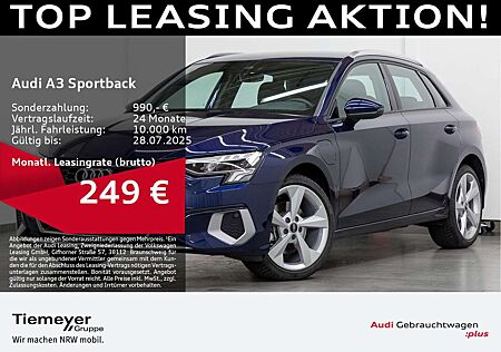 Audi A3 40 TFSIe ADVANCED LED NAVI+ VC+ SOU